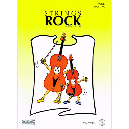 Strings Rock Book 2 - Violin/CD by Stocks VSR2