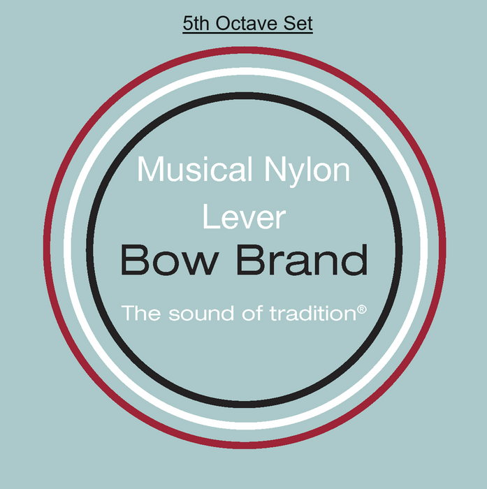 Bow Brand Nylon - Lever Harp, Octave 5, Set (ABCDE)