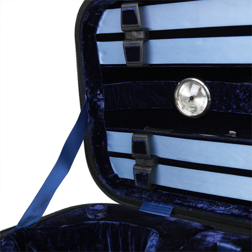 GEWA Liuteria Maestro Oblong Violin Case Black/Blue