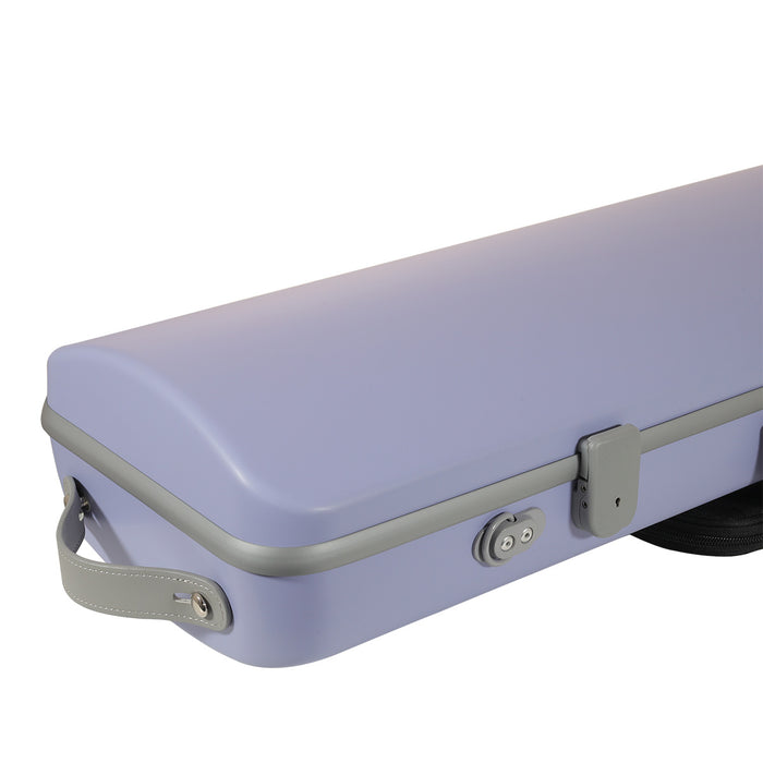 JML Carbon Fibre 1.8 Oblong Violin Case Twilight Purple 4/4