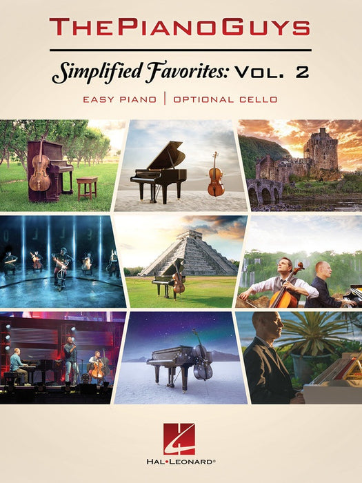 The Piano Guys - Simplified Favorites, Vol. 2 Cello/Piano - Hal leonard