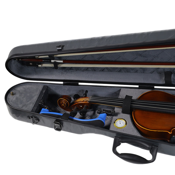 RAAN Shaped Violin Case Rock Grey 4/4-3/4