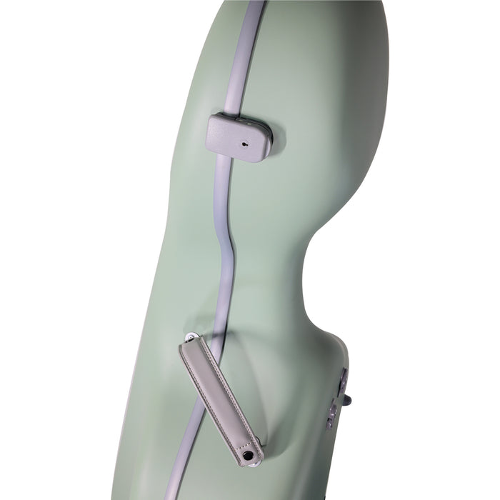 JML CL-6 Carbon Luxe 2.9 Cello Case Garden Green 4/4