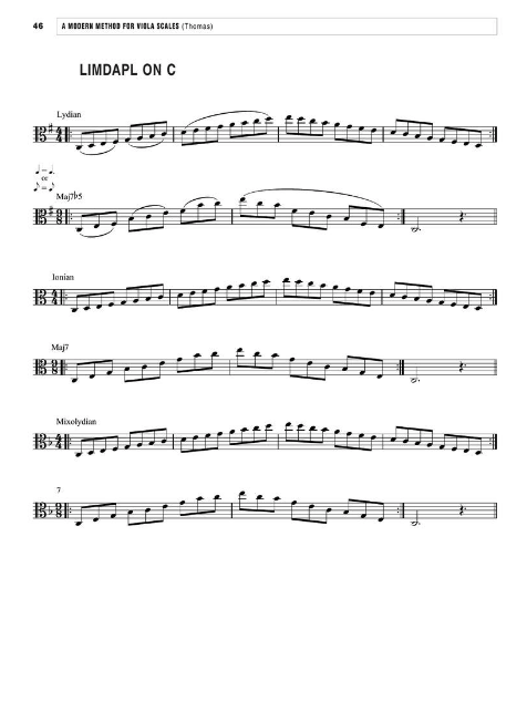 A Modern Method for Viola Scales - Viola Online Audio - Berklee Press 339744