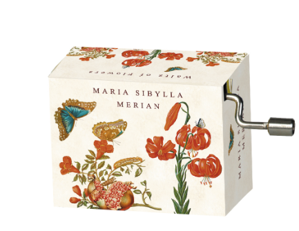 Fridolin Music Box Plays Waltz of the Flowers Image by Maria Merian