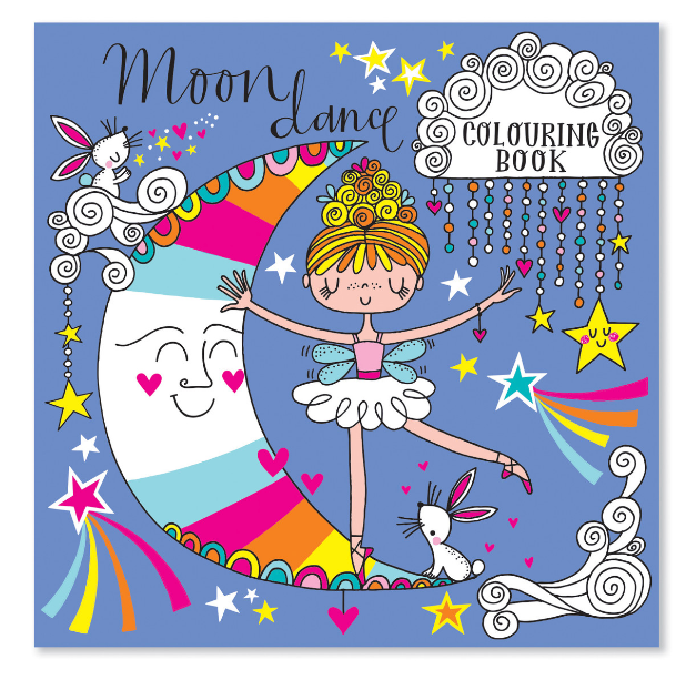 Moon Dance Colouring Book by Rachel Ellen