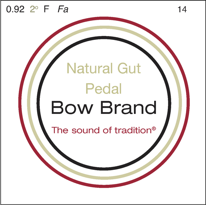 Bow Brand Natural Gut - Pedal Harp String, Octave 2 F