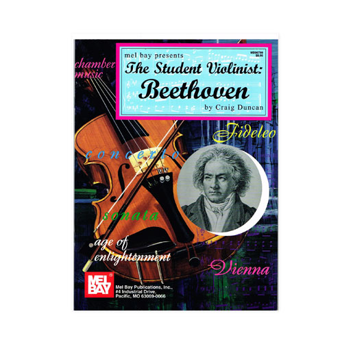 Student Violinist Beethoven - Violin/Piano Accompaniment Mel Bay 96799