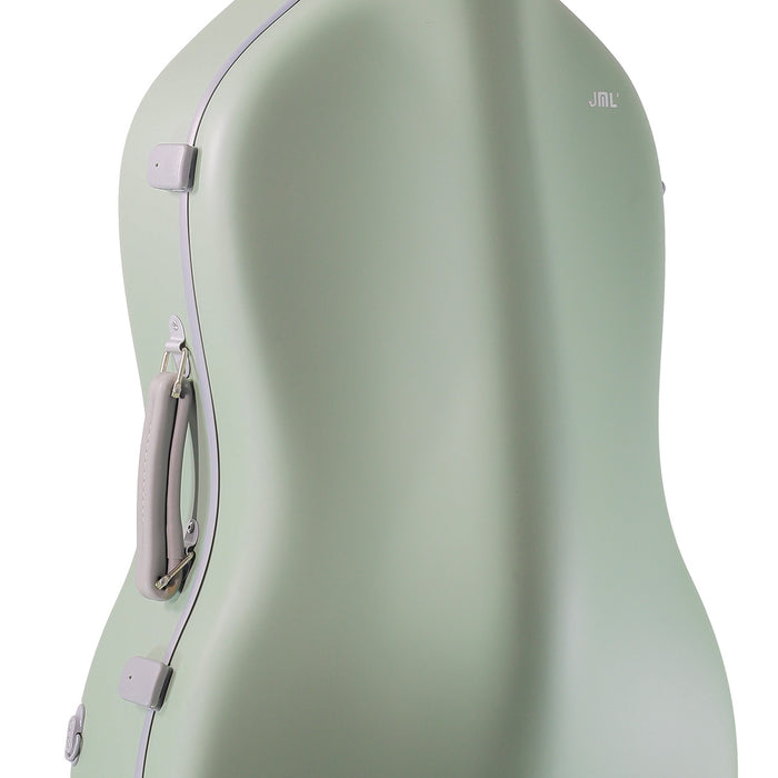 JML CL-6 Carbon Luxe 2.9 Cello Case Garden Green 4/4