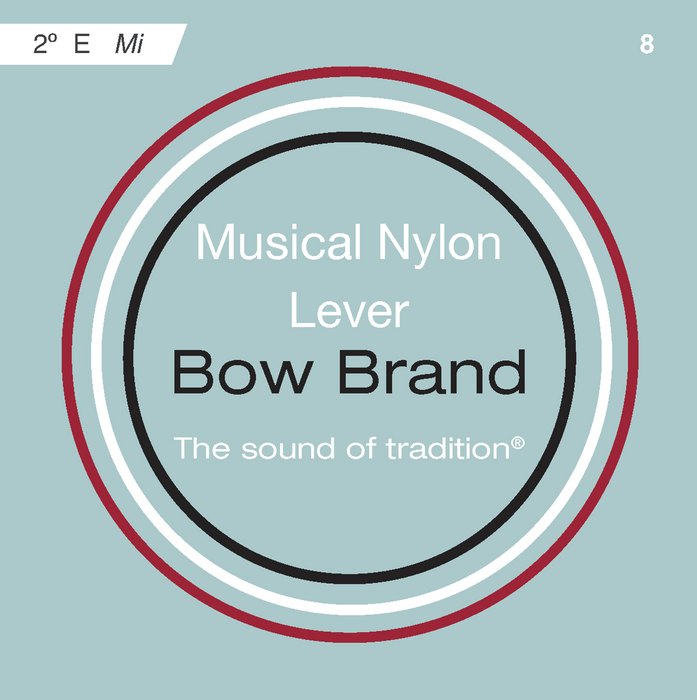 Bow Brand Nylon - Lever Harp, Octave 2, Single E