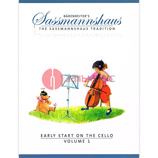 Early Start on the Cello Book 1 - Cello by Sassmanshaus Barenreiter BA8996