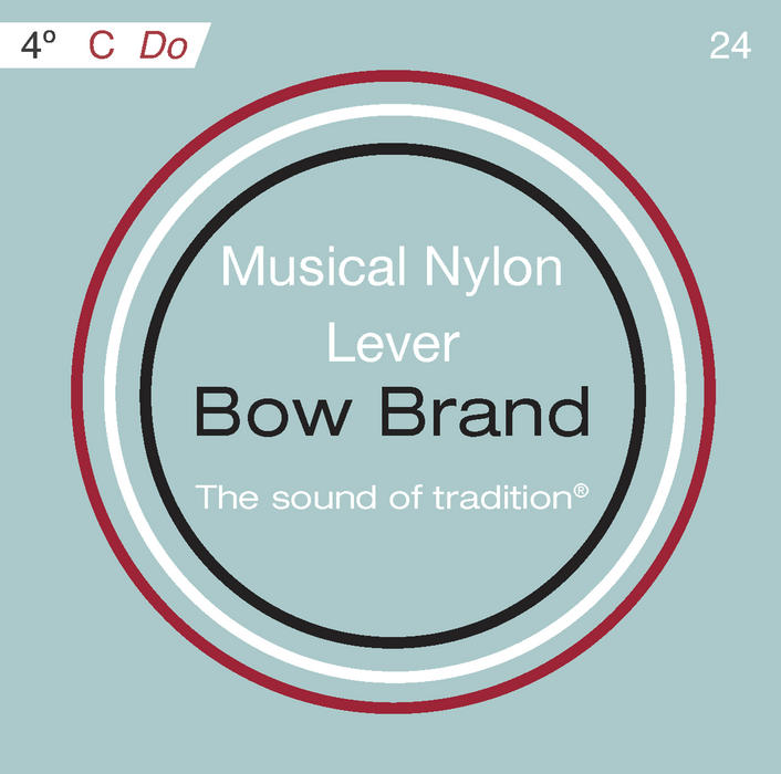 Bow Brand Nylon - Lever Harp, Octave 4, Single C