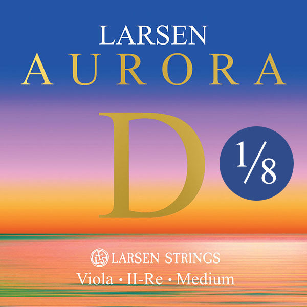 Larsen Aurora Viola D String Medium 12" (1/8)