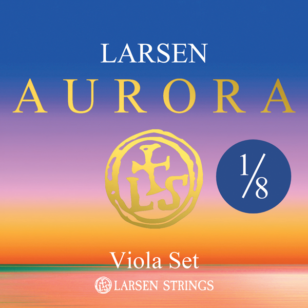 Larsen Aurora Viola String Set Medium 12" (1/8)