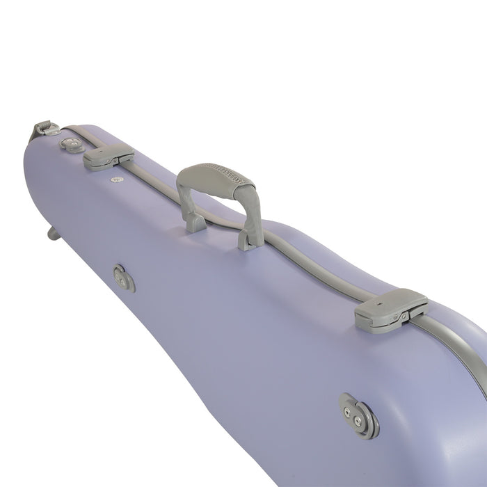 JML Carbon Fibre 1.5 Shaped Violin Case Twilight Purple 4/4