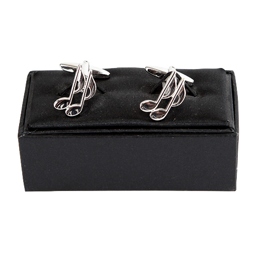 ***WAS $22.95***Music Cufflinks Two Silver Quavers with Gift Box — The ...