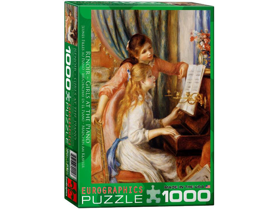 Eurographics 'Girls on the Piano' by Renoir 1000 Piece Puzzle