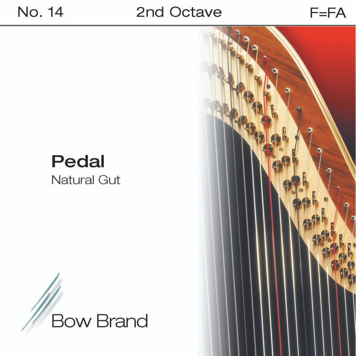 Bow Brand Natural Gut - Pedal Harp String, Octave 2 F