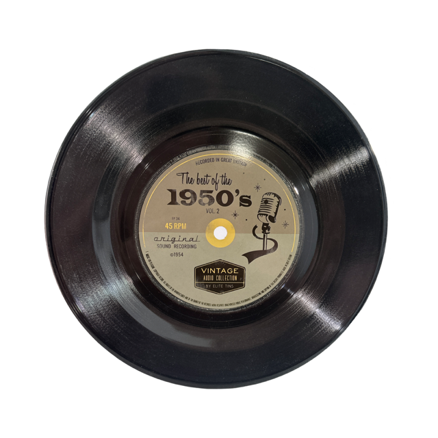 Vinyl Record Tin Plate Sounds of the 50's