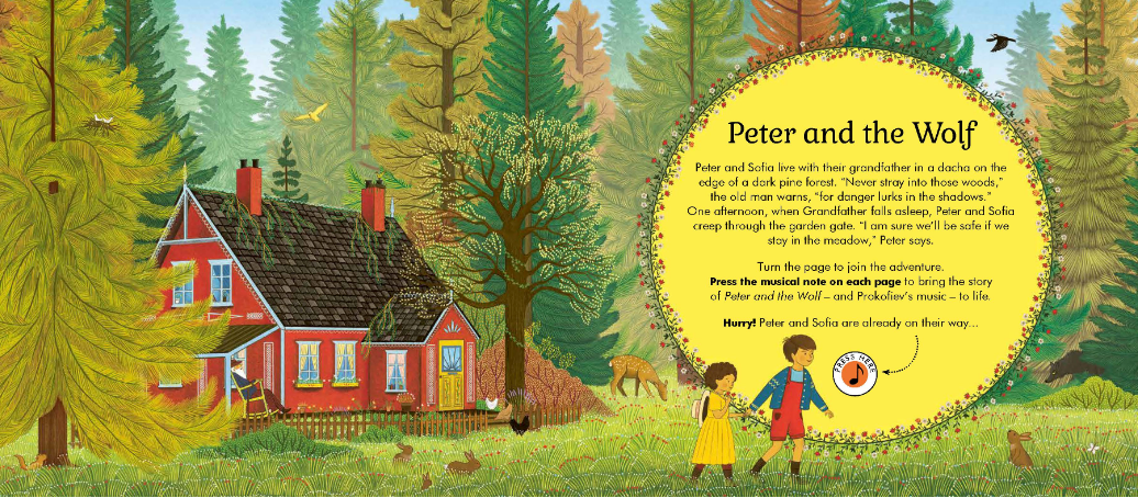 The Story Orchestra Peter and the Wolf by Prokofiev