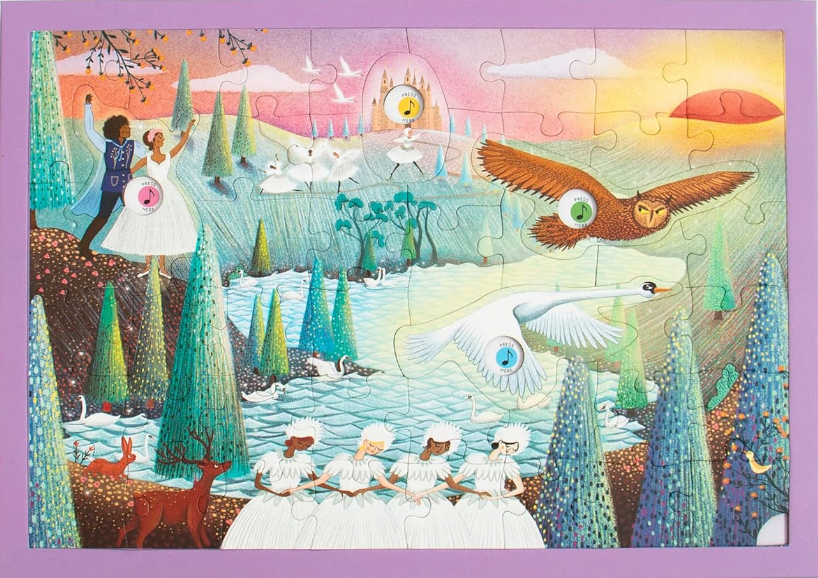 The Story Orchestra 'Swan Lake' Childrens Musical 48 Piece Puzzle