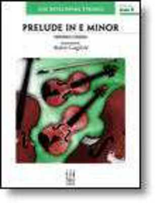 Prelude in E Minor - Frederic Chopin - Robert Longfield FJH Music Company Score/Parts