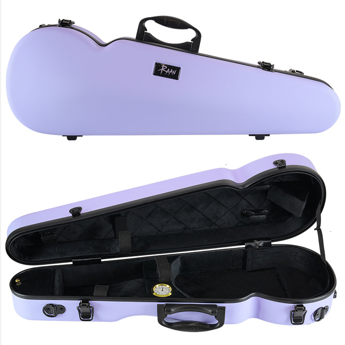 RAAN Shaped Violin Case Lilac 1/8-1/10