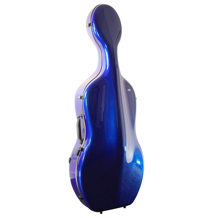 JML CL-1 Carbon Premium 3.3 Cello Case Blue 4/4