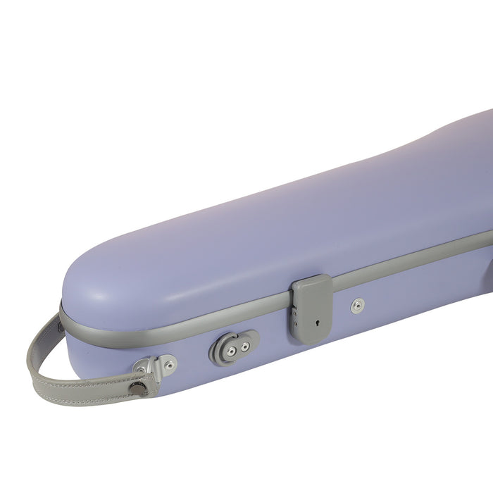 JML Carbon Fibre 1.5 Shaped Violin Case Twilight Purple 4/4