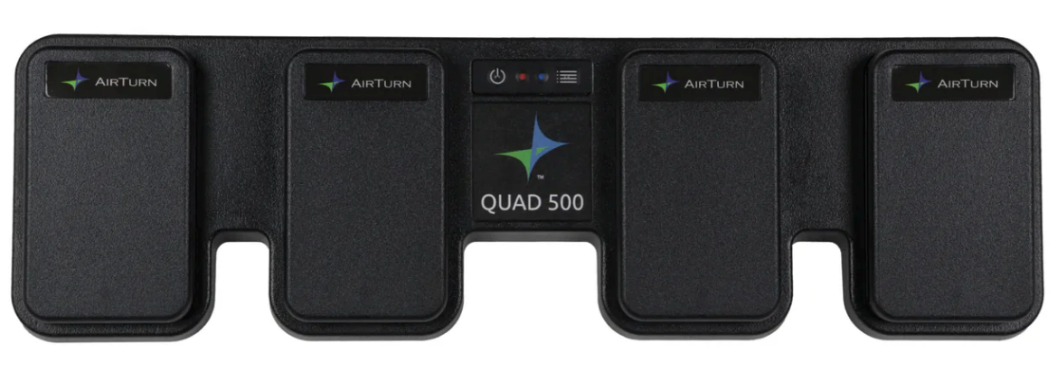 AirTurn Quad 500 - Four Pedal Controller - AT-QUAD500