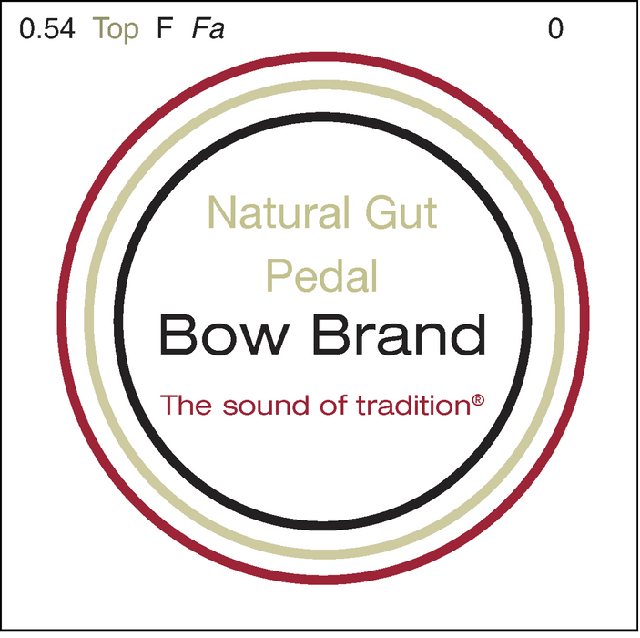 Bow Brand Natural Gut - Pedal Harp String, Octave 0, Single F