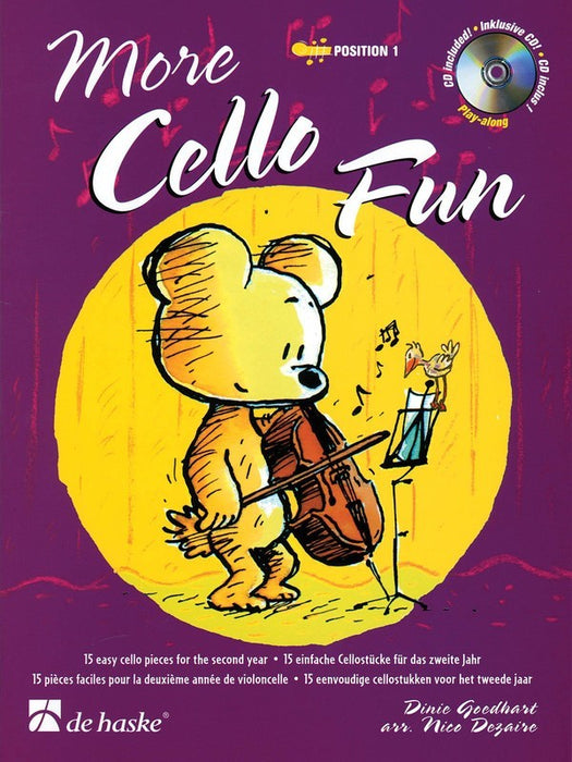 More Cello Fun - Cello/CD by Goedhart DeHaske 1074408