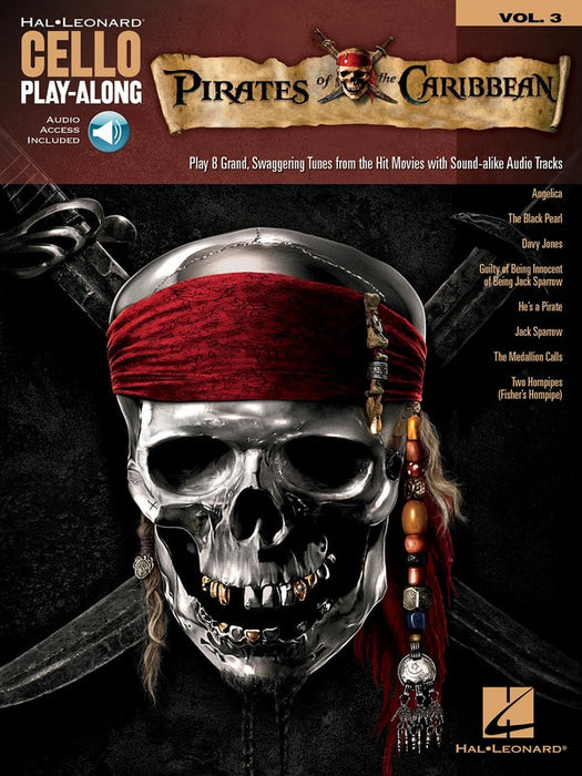 Pirates of the Caribbean - Hal Leonard Cello Play-Along Volume 3 Hal Leonard 194347