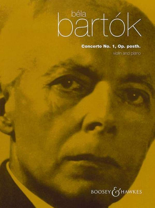 Bartok - Violin Concerto #1 - Violin/Piano Accompaniment Boosey & Hawkes M060011375
