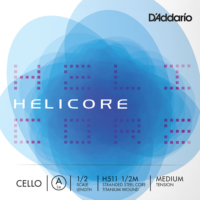 D’Addario Helicore Cello, A, 1/2