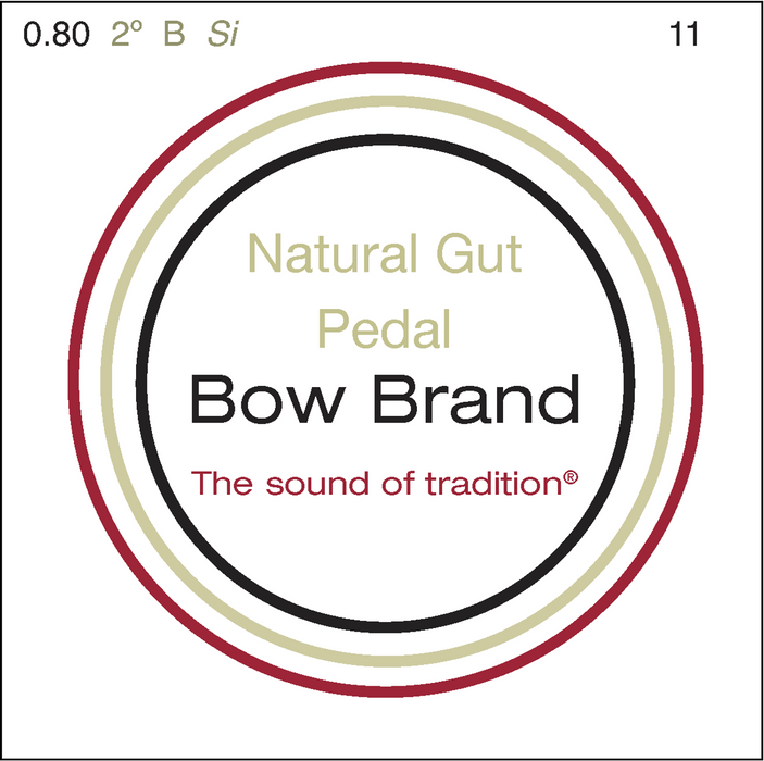 Bow Brand Natural Gut - Pedal Harp String, Octave 2 B