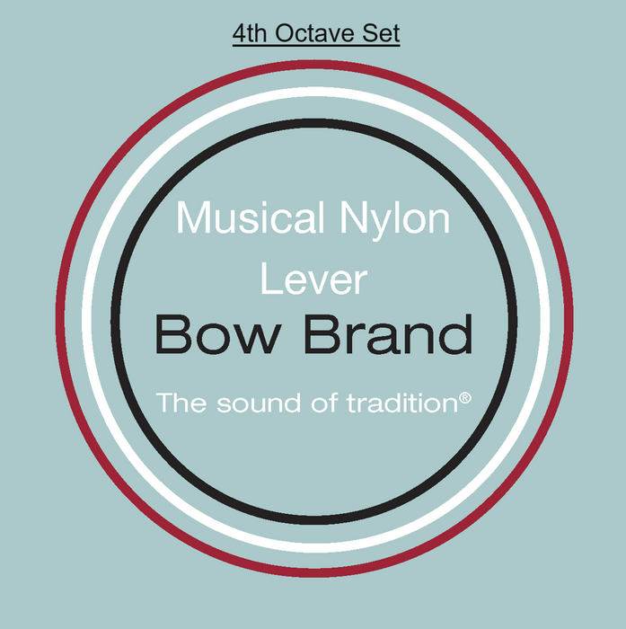 Bow Brand Nylon - Lever Harp, Octave 4, Set