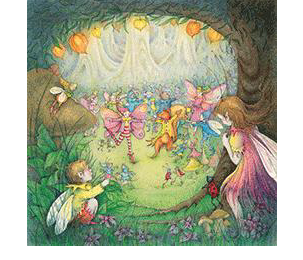 Greeting Card - Fairy Garden