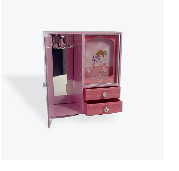 Ballet Jewellery Box Ballerina Fairies on Wardrobe