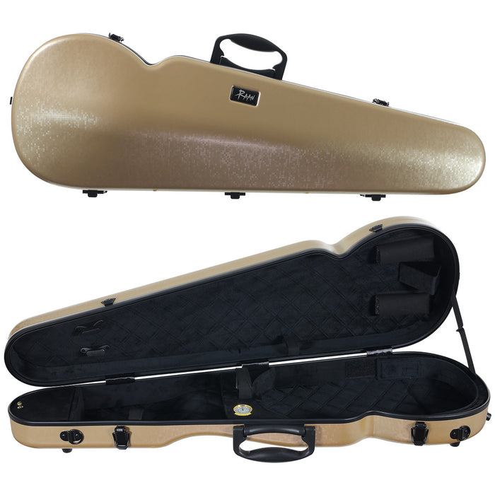 RAAN Shaped Violin Case Elegance 4/4-3/4