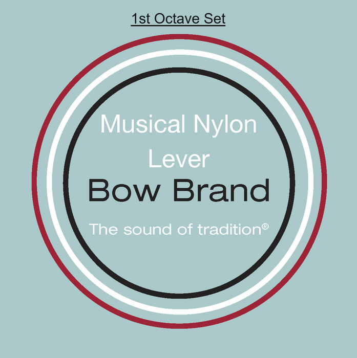 Bow Brand Nylon - Lever Harp, Octave 1, Set