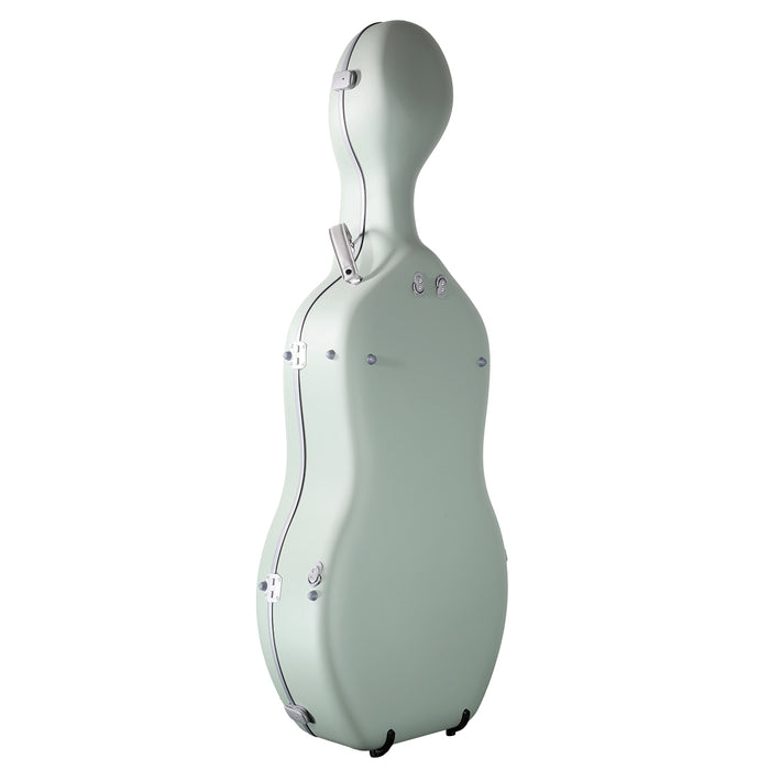 JML CL-6 Carbon Luxe 2.9 Cello Case Garden Green 4/4