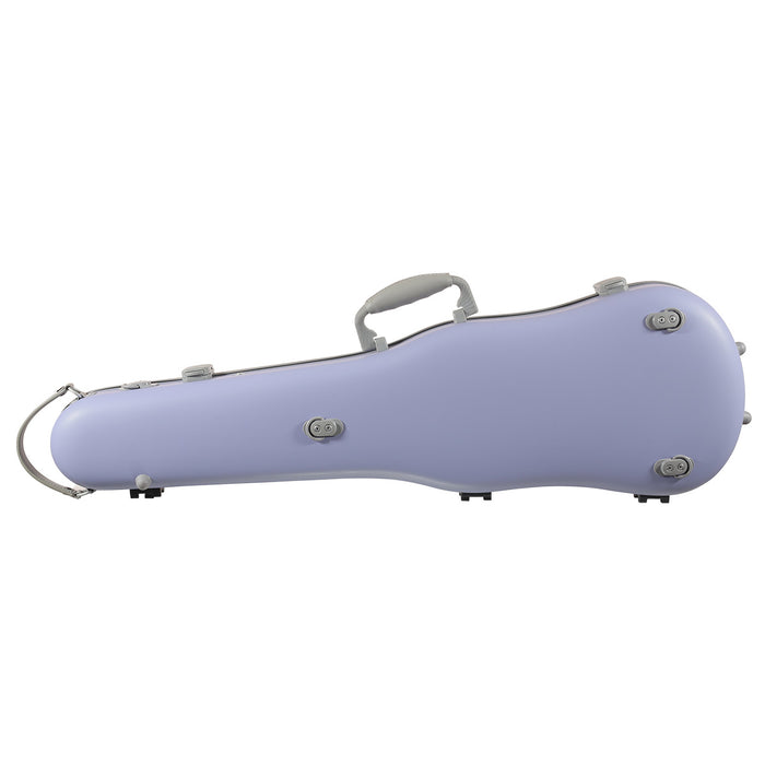 JML Carbon Fibre 1.5 Shaped Violin Case Twilight Purple 4/4