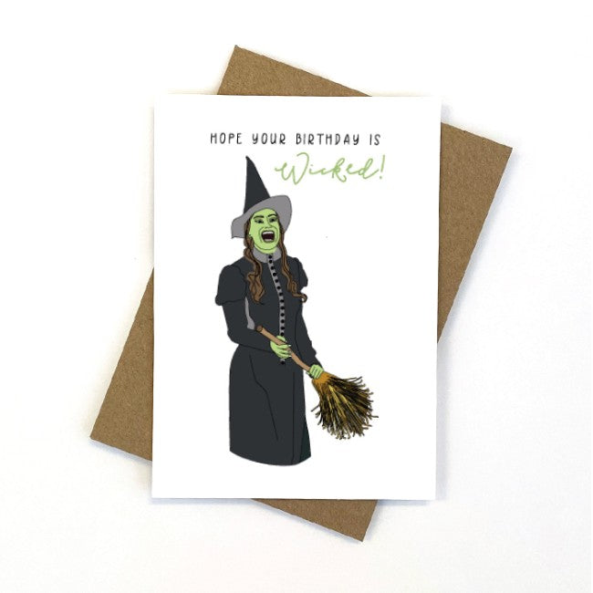 Greeting Card Wicked Birthday